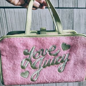 Juicy couture makeup organizing travel Bag like New